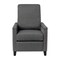 Flash Furniture Gray Push Back Recliner with Accent Nail Trim BO-BS7003-GY-GG - alternate 2